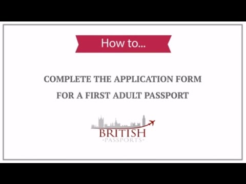 Video: How To Fill Out A Questionnaire For An Old Passport