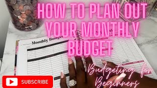 HOW TO PLAN OUT YOUR MONTHLY BUDGET|BUDGETING FOR BEGINNERS|SINKING FUNDS UPDATE