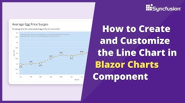 How to Create and Customize the Line Chart in Blazor Charts Component