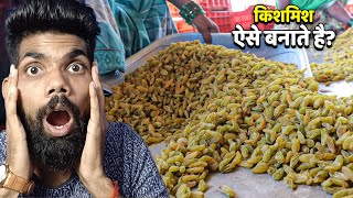 देखिये फैक्ट्री में मुनक्का-किशमिश कैसे बनती हैं? How Raisins Are Made | Kishmish Kaise Banti Hai