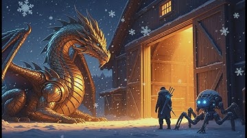 Hij dacht dat zijn geërfde hangar leeg was, totdat zijn draak het geheim eronder onthulde