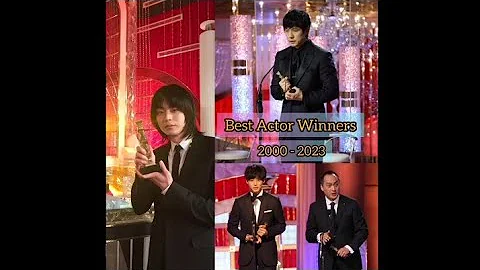 Best Actor Winners 2000 - 2023 Japan Academy Film Prize - DayDayNews