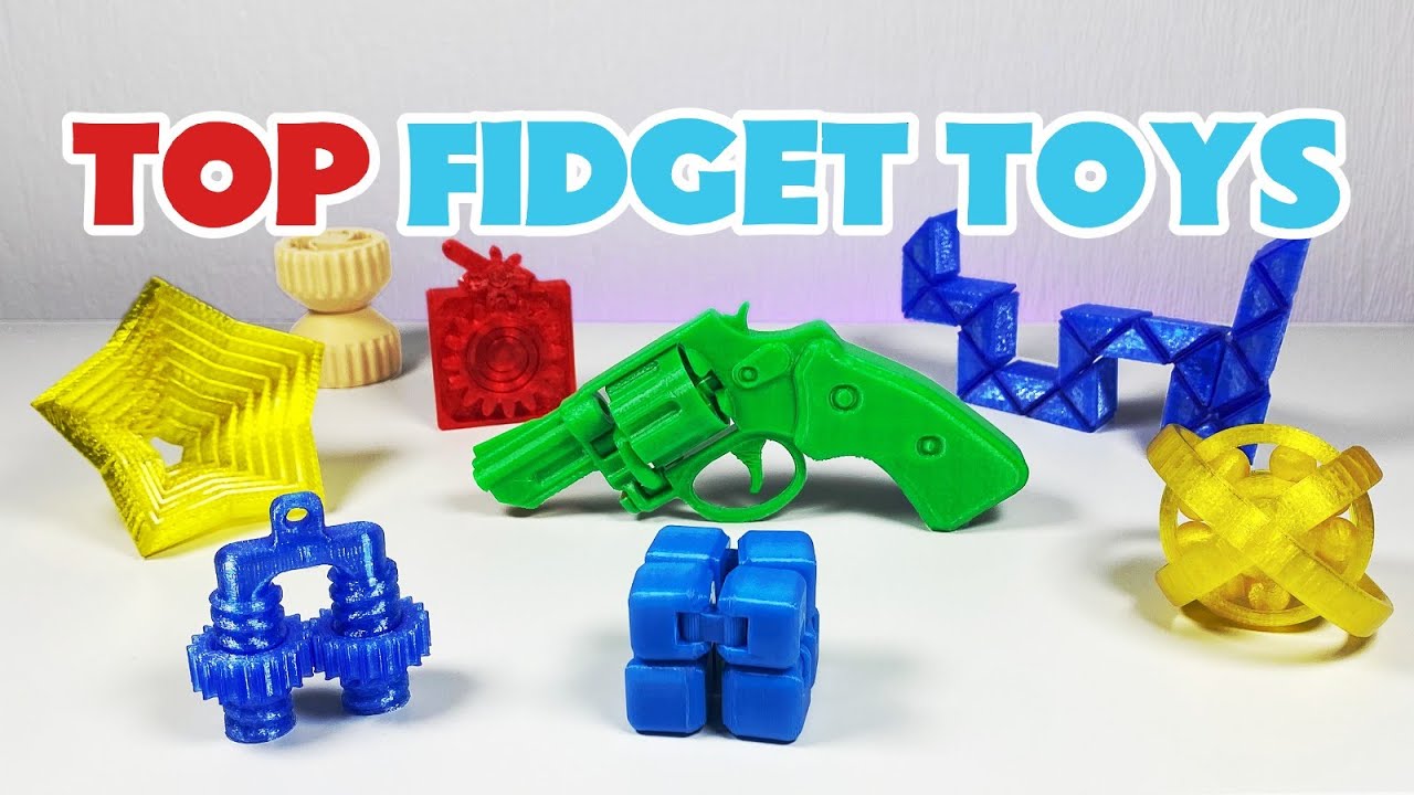 BEST 3D PRINTED FIDGET TOYS - YouTube