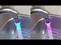 DealPeak 7 Colors LED Lights Tap (Faucet) for Kitchen and Bathroom