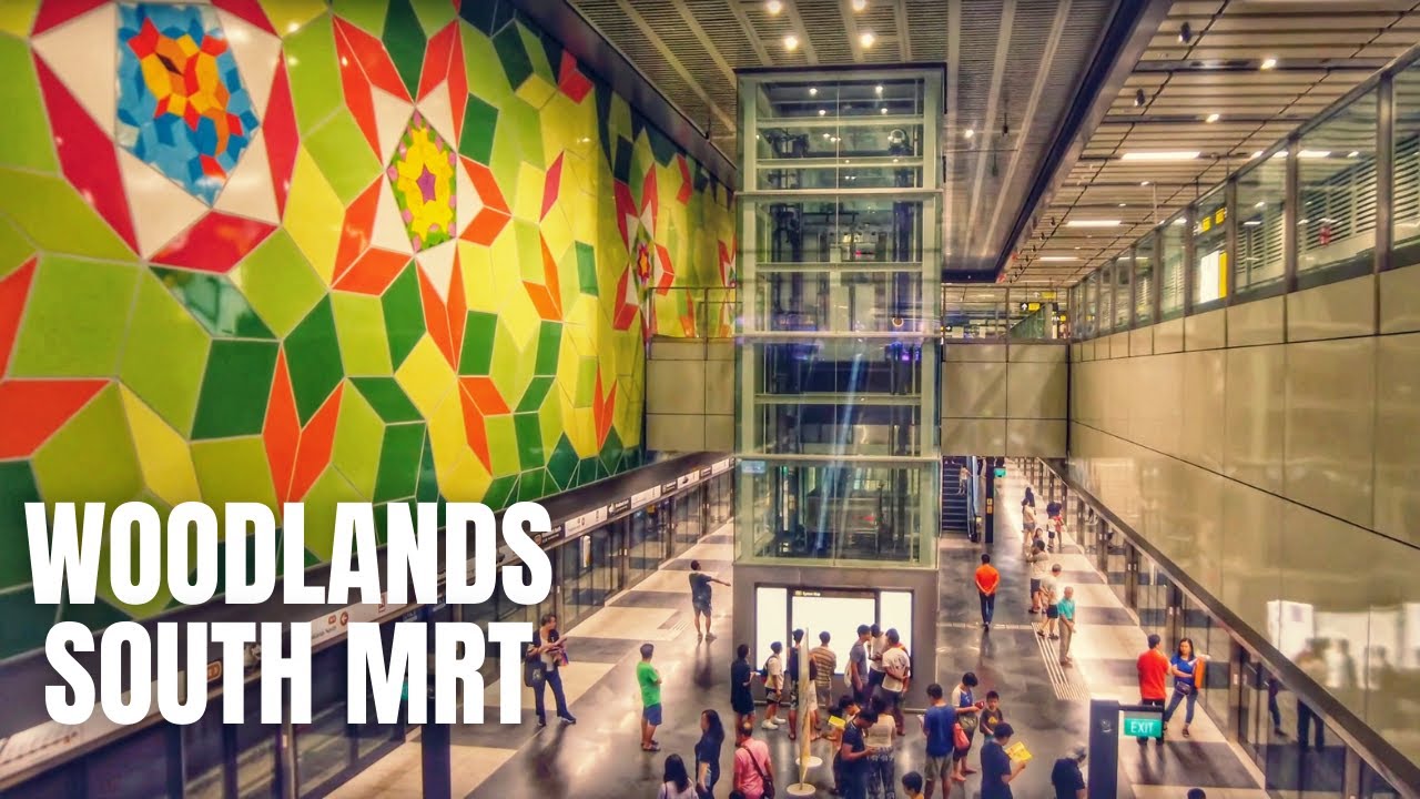 Woodlands South MRT (Open House 2020) Singapore Walking Tour YouTube
