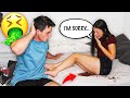 Pooped in the Bed Prank On Fiancé!!