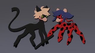 Redrawing MLP x Miraculous Ladybug!