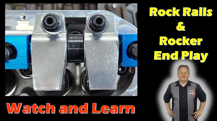 Engine Building Tips   Installing Rocker Rails, Setting End Play for Lifters 440 MOPAR 512 Stroker