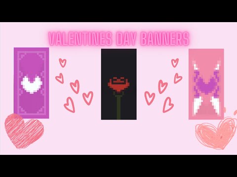 3 Valentines Day Banners (1.16+)