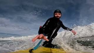 Gijon Surfing My First Decent Waves Of The Year