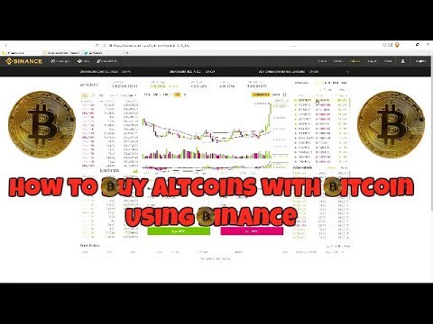 how to buy altcoins on binance with bitcoin