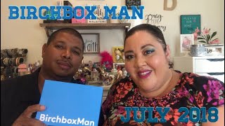 BirchBox Man Unboxing - July 2018