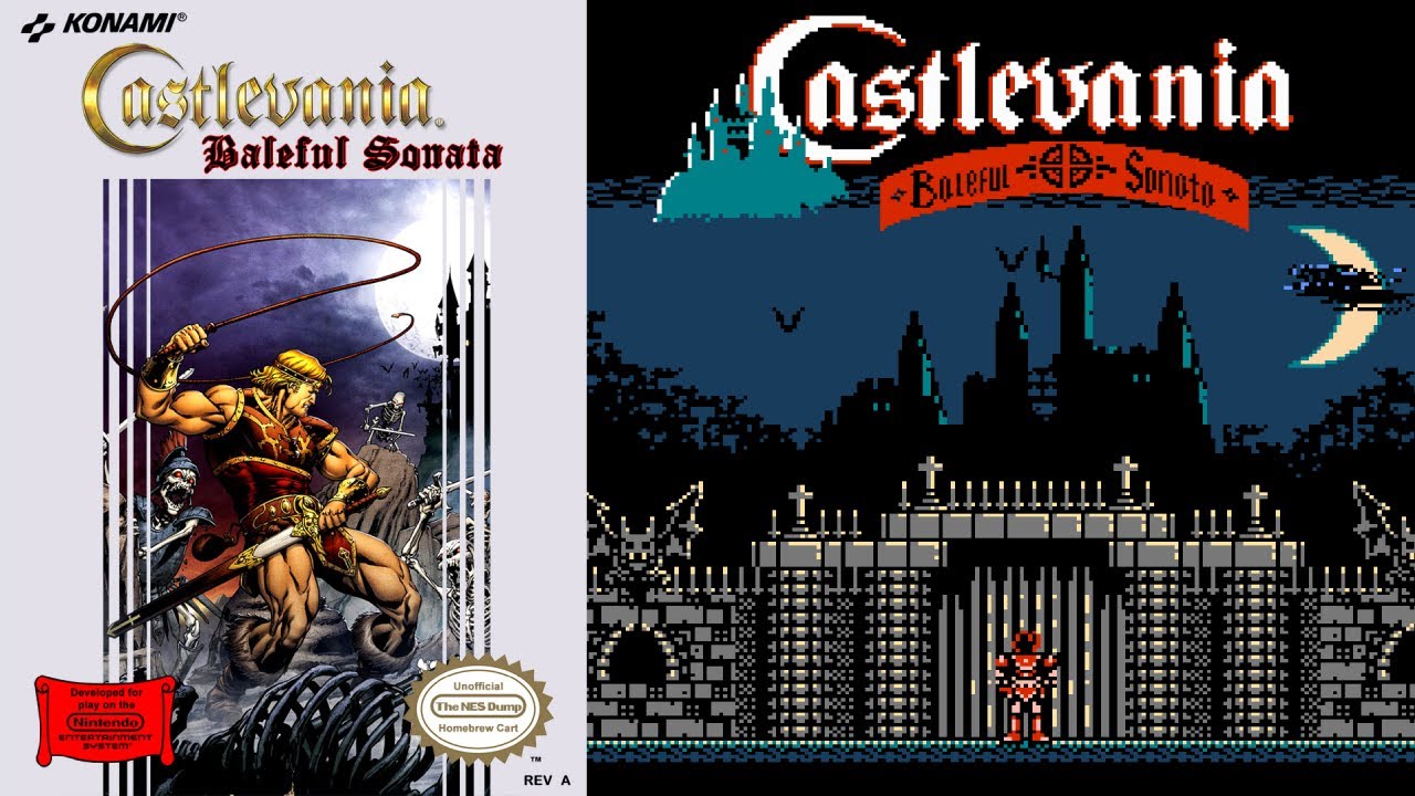 Castlevania: Baleful Sonata - Hack of Castlevania [NES] - YouTube