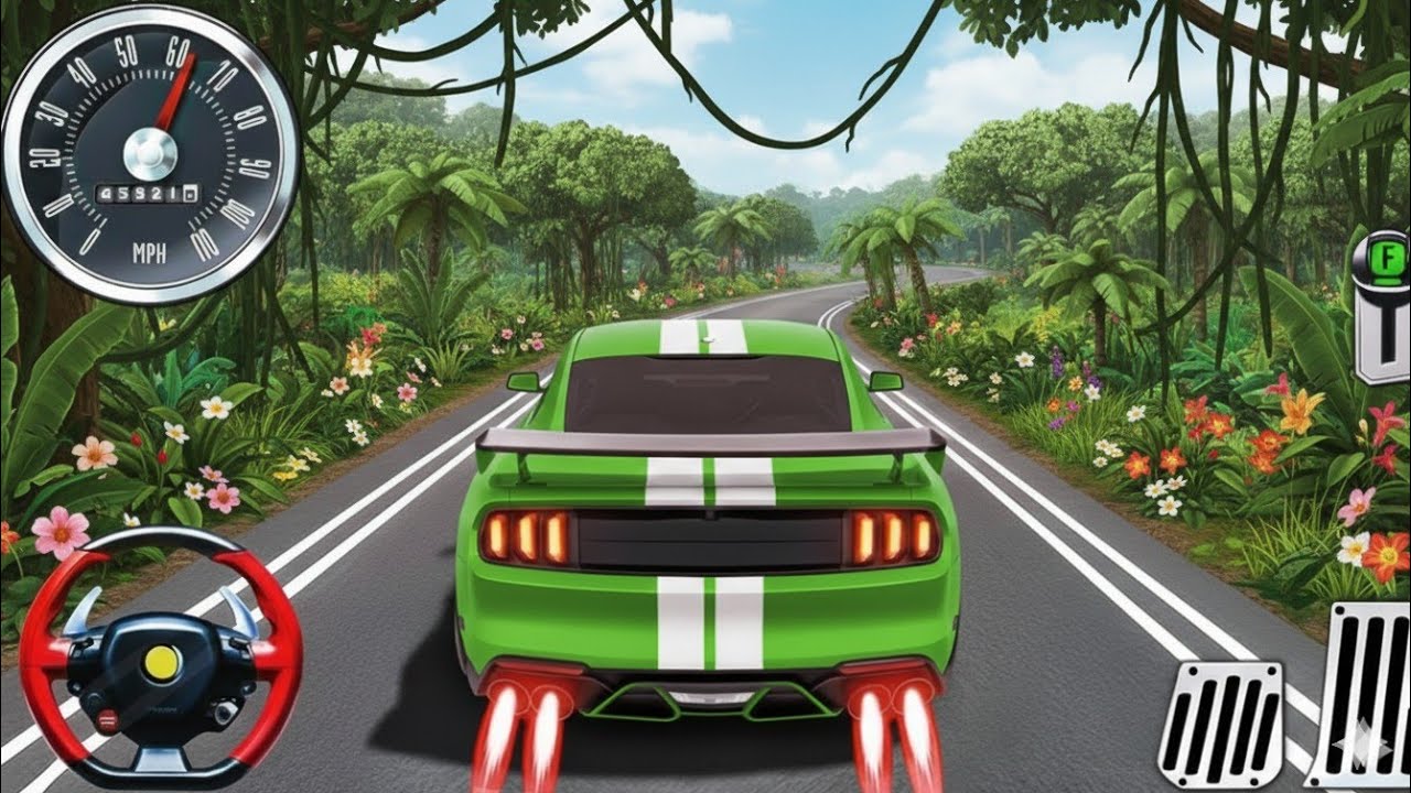 Mega Ramp ( Monster Car Racing 3D ) || Extreme Car Stunt - Android Gameplay (Car Game Car Game)