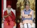 PM Modi at Avadhoota Datta Peetham in the Sri Ganapathy Sachchidananda Ashram, Mysuru