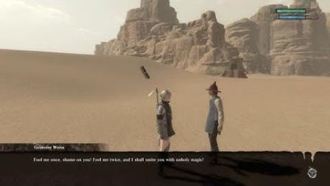 NieR Replicant ver.1.22474487139...Fool me once Weiss (Funny dialogue)