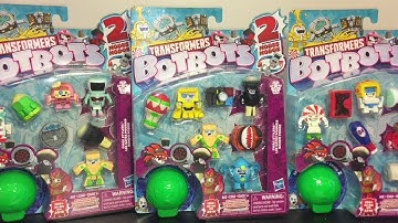 Transformers BotBots Series 2 Hasbro Swag Stylers Packs Unboxing & Review
