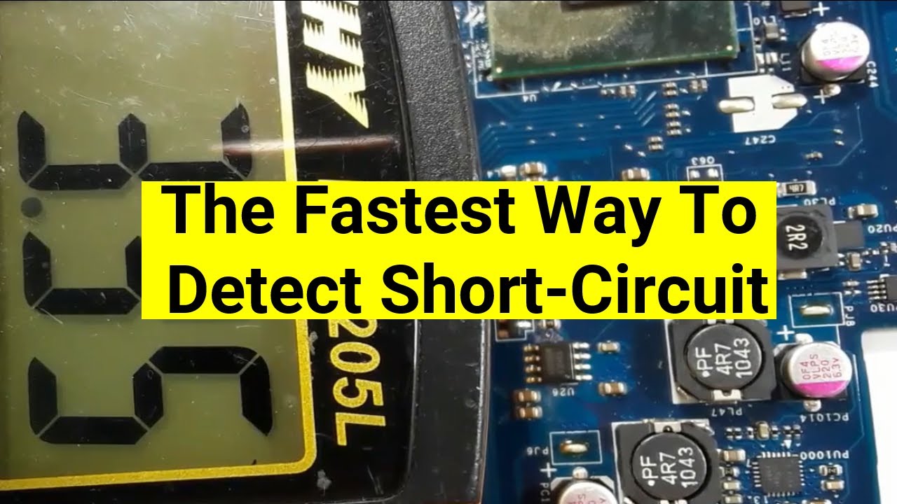 The Fastest Way To Detect Short-Circuit On Laptop Motherboard - Laptop Repair