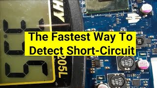 The Fastest Way To Detect ShortCircuit On Laptop Motherboard  Laptop Repair