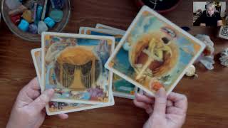 #MyWorkhorseDecks VR to Martyn- Tarot_in_the_City and Simon - Hermit's Cave