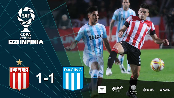 #CopaSuperliga: resumen de Estudiantes - Racing