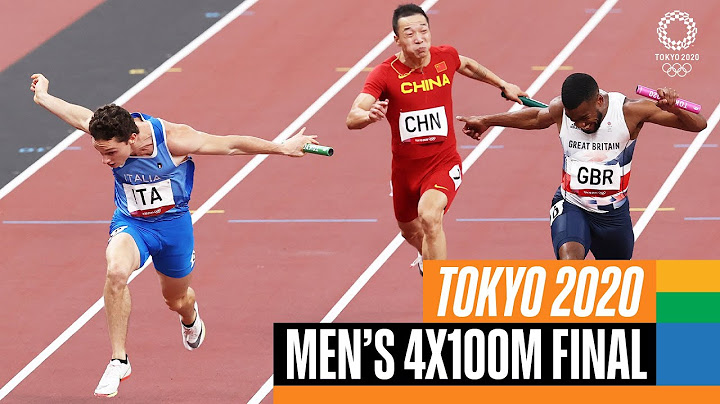 🏃‍♂️ Men's 4x100m Final | Tokyo Replays