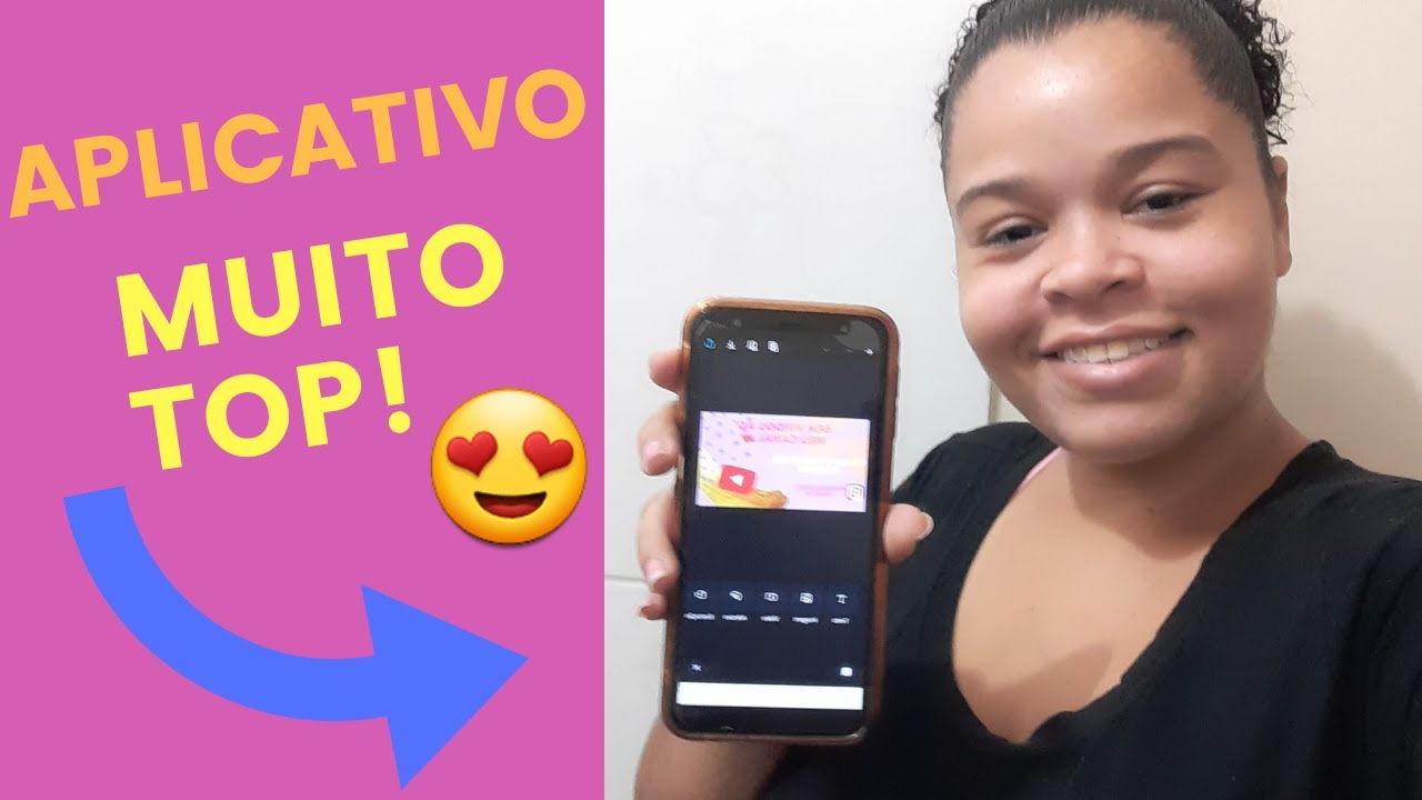 COMO FAZER A MINIATURA DO SEU VÍDEO! *aplicativo top* - YouTube