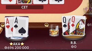 Pokerist. Get lucky with AA screenshot 1