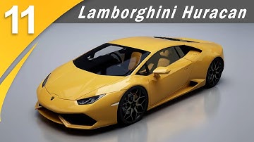 3D Modeling Lamborghini Huracán