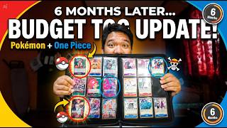 My Pokémon &amp; One Piece TCG Collection After 6 Months (Budget Collector Update)
