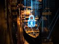 When the light hits… the future of logistics opens. 🚢✨ Invest from anywhere with Conteu.
