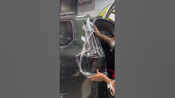 SCORPIO N TAIL LIGHT MODIFIED DRL INSTALLATION NICE REAR LOOK