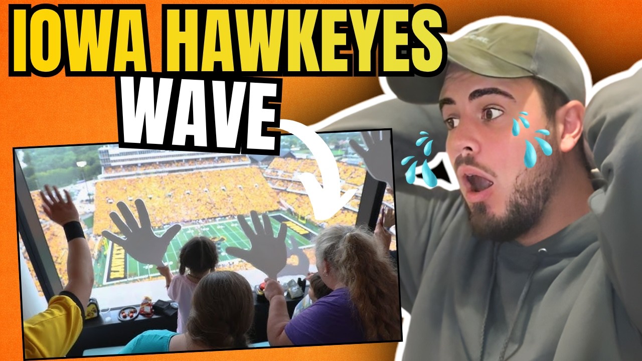 Wave Stoby Goodbye South African Reacts to the Iowa Hawkeyes Wave Story | EMOTIONAL - YouTube