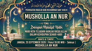 Download lagu MAULID NABI MUHAMMAD SAW II MUSHOLLA AN NUR BLOK KARANG MULYA - JANGGA
