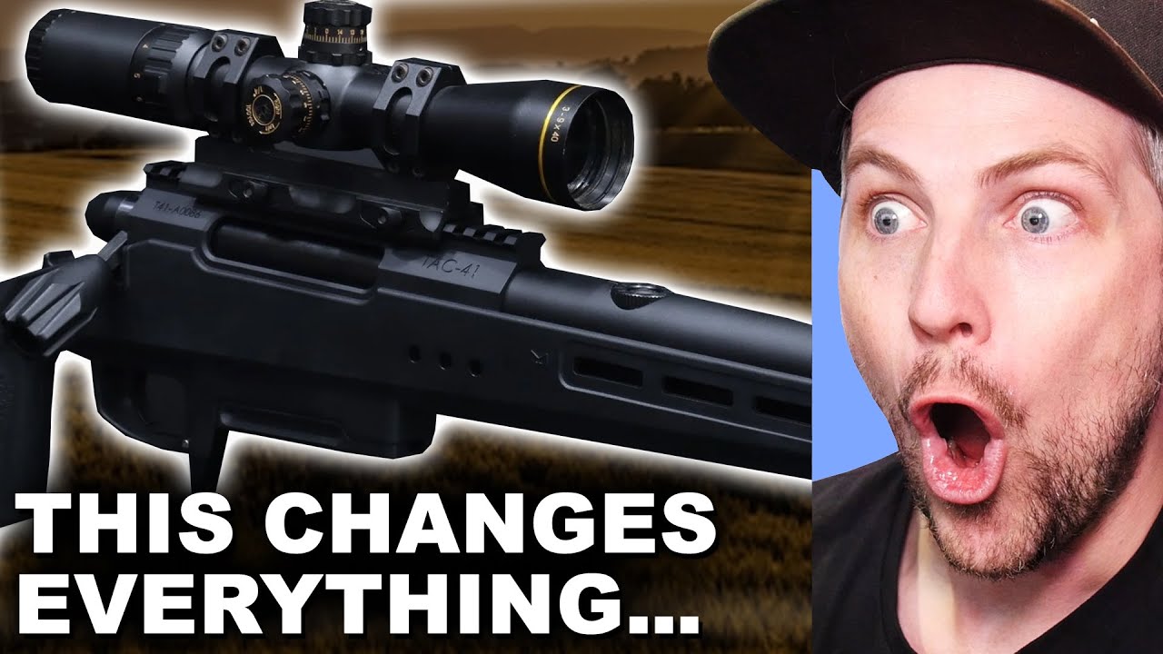 This airsoft sniper rifle is RIDICULOUS - Silverback TAC-41 L / LS (TAC41 Lite / Lite Sport)