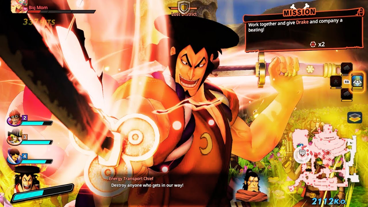 ODEN VS GIANTS | One Piece Pirate Warriors 4