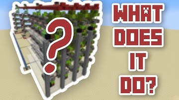 The Coolest And Most Useless Redstone Machine I