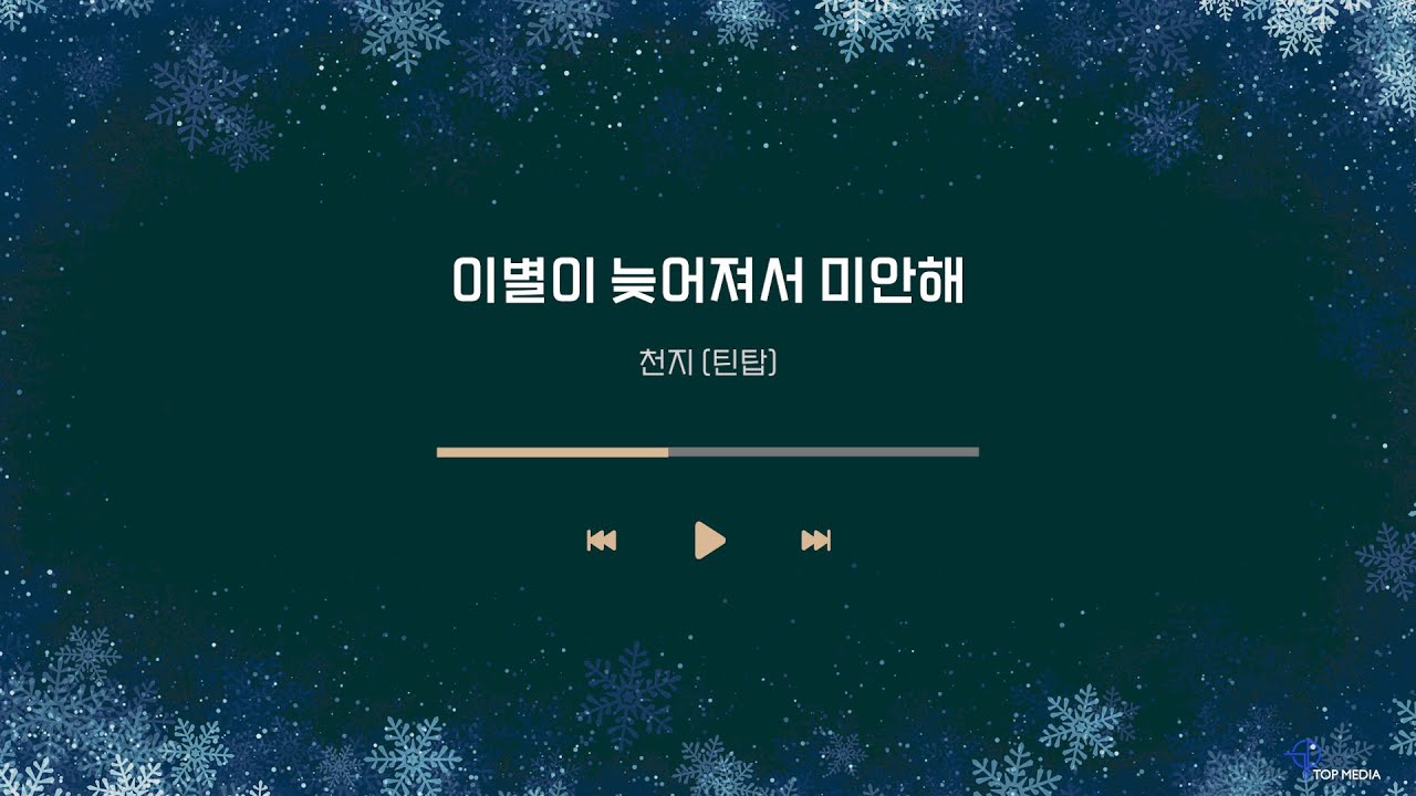 [TEEN TOP Playlist] 추운 겨울 우리의 마음을 따뜻하게 녹여줄 겨울노래☃️❄️ | 틴탑 겨울노래 Playlist