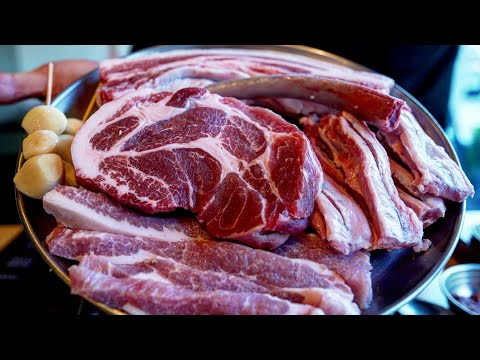 원주에서 돼지고기 숙성을 가장 잘 한다는 고기집에 다녀왔습니다.