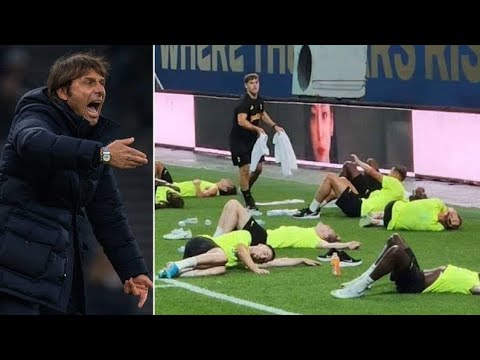 Tottenham players SUFFER during Conte's pre-season training