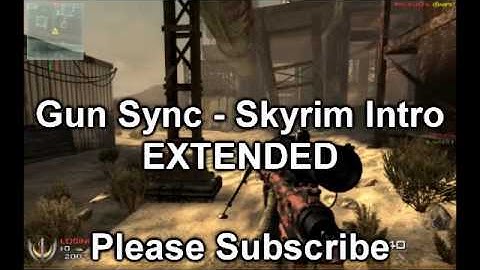 Gun Sync - Skyrim: The Elder Scrolls V Theme
