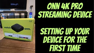 Onn 4K Pro First Time Set Up | What To Do After You Sign Into Your Box |