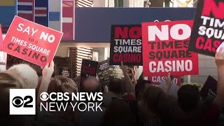 Public gets opportunity to comment on proposed Times Square casino