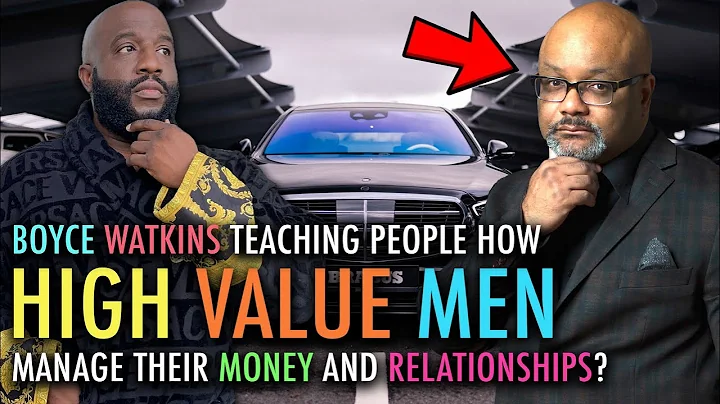 Boyce Watkins teaching "High-Value Men" lessons on...