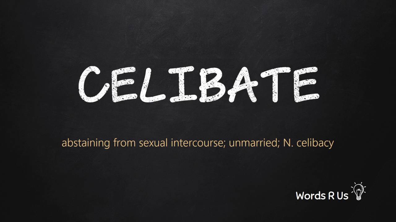 How To Pronounce Celibate In American English Youtube