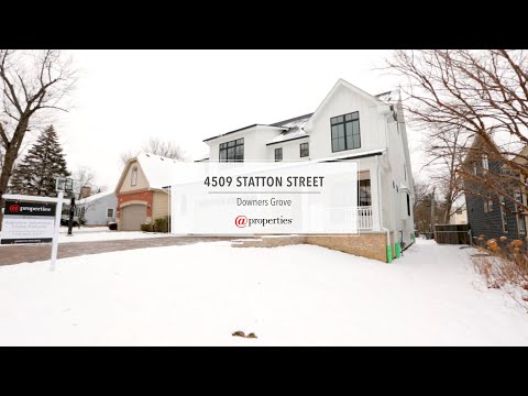 4509 Statton Street, Downers Grove, IL home video tour