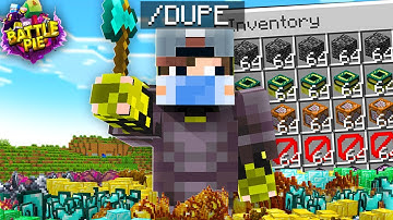 How I Secretly DUPED In YesSmartyPie’s Minecraft Server Ft. @YesSmartyPie 