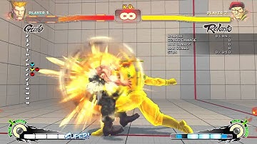 USF4 Rolento Anti Flash Kick Setup