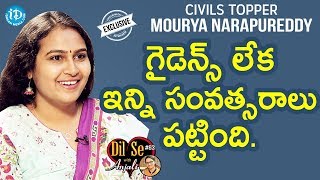 Civils Topper Mourya Narapureddy (100th Rank) Exclusive Interview || Dil Se With Anjali #64 || #752