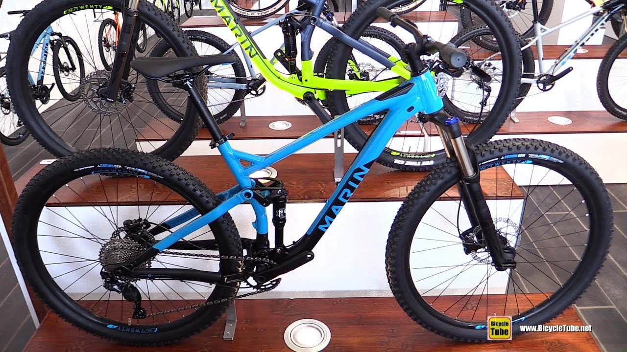 marin rift zone 1 29er dual suspension mountain bike